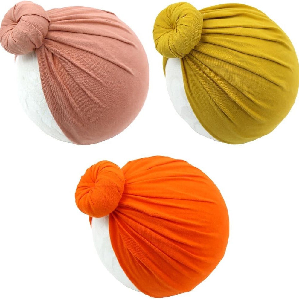 Baby Top Knot Head Wrap Set